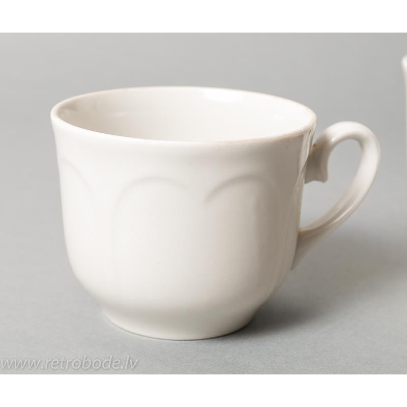 white porcelain coffee cups